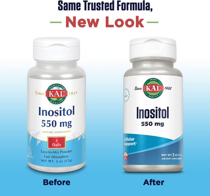 KAL Inositol Powder 550mg – Brain Health & Mood Support