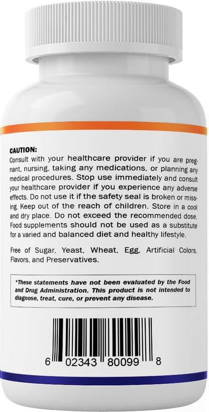 Vitamatic Vitamin B1 (Thiamine Mononitrate) 500 mg, 120 Capsules – Contributes to Nervous System and Energy Metabolism – Image 9