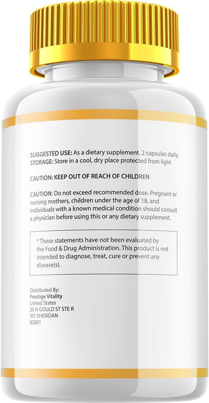 Prostazen Supplement for Men, 60 Capsules