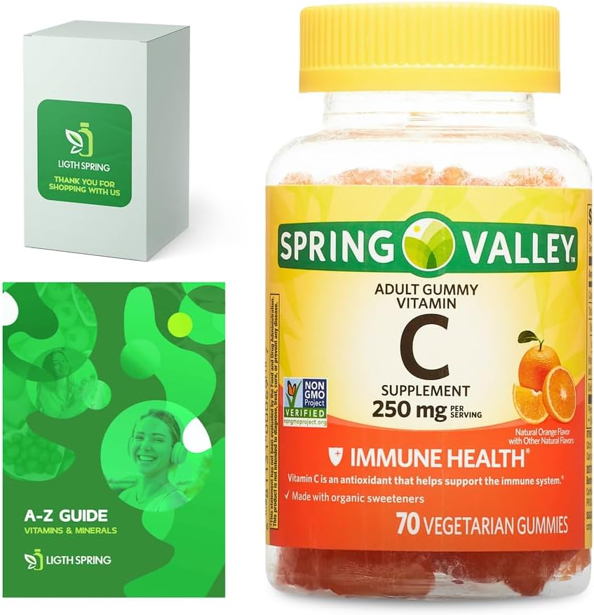 Spring Valley Vitamin C Gummies, 250 mg, 70 Gummies - görsel 1
