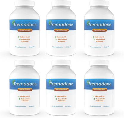 Tremadone Essential Tremor Support Supplement - All-Natural, Gluten-Free, Dairy-Free (1 Bottle)