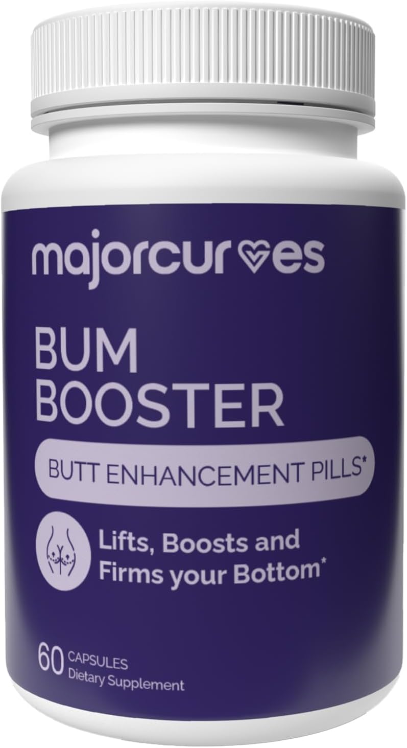 Major Curves Bum Booster Pills – Booty Growth Capsules for Women - görsel 1
