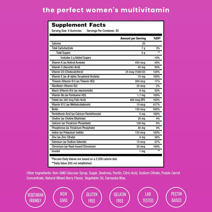 NutraChamps Women's Multivitamin Gummies - 240 Count (2-Pack)