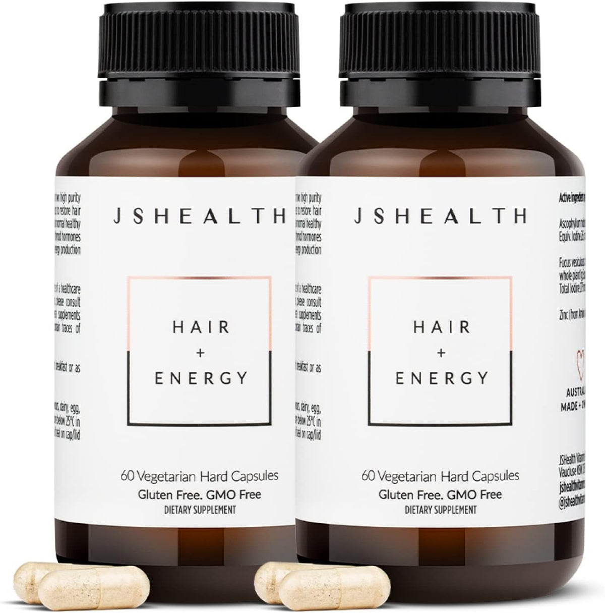 JSHealth Hair Growth Vitamins for Women - – Provides energy support: B vitamins in kelp contribute to normal – Image 9