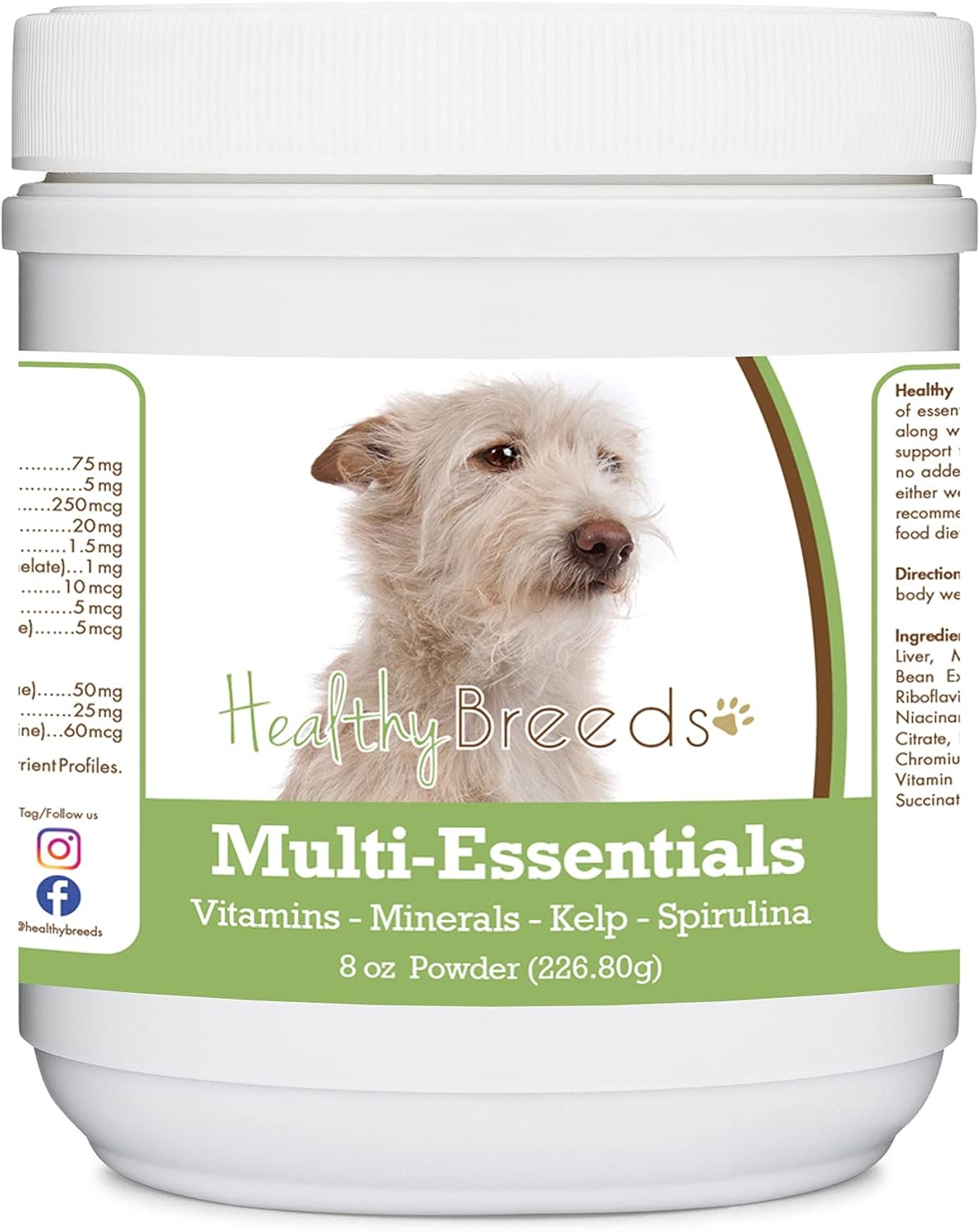 Healthy Breeds Portuguese Podengo Pequeno Multi-Essentials Powder for Dogs - 227 g - görsel 1