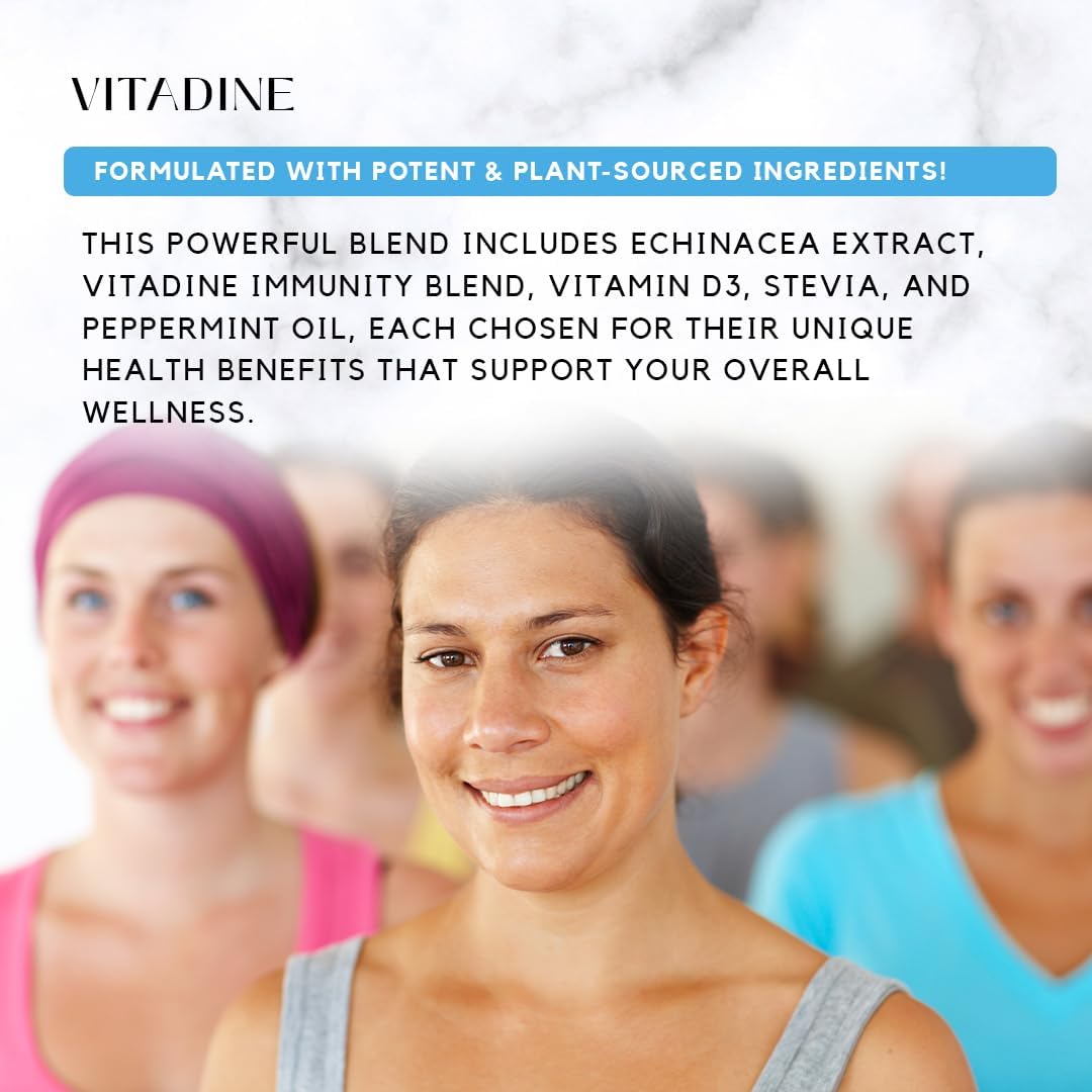 Vitadine Liquid Supplement with Vitamin D3 and Echinacea – 120 ml (302 Servings) - görsel 5
