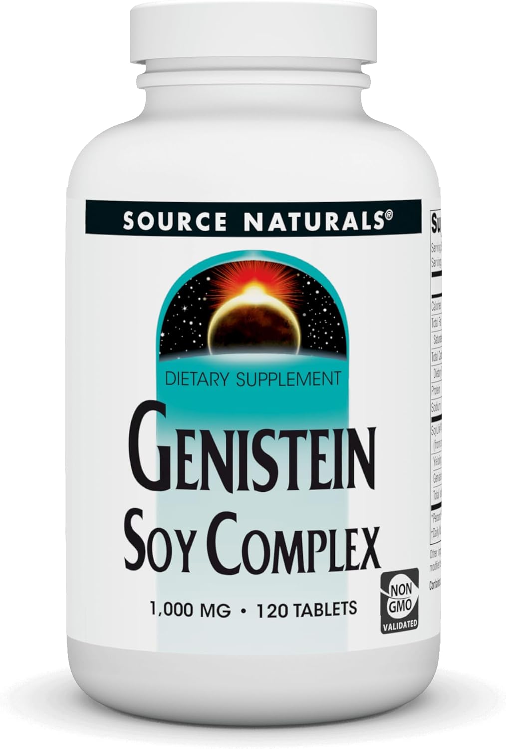 Source Naturals Genistein Soy Complex - 40 mg Soy Isoflavones, 60 Tablets - görsel 6