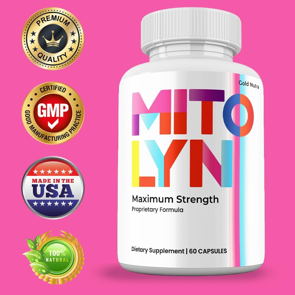 (2 Pack) Mitolyn Capsules, Advanced Formula Supplement – Mito Lyn Pills, Maximum Strength All-Natural Support, 2-Month Supply - görsel 3