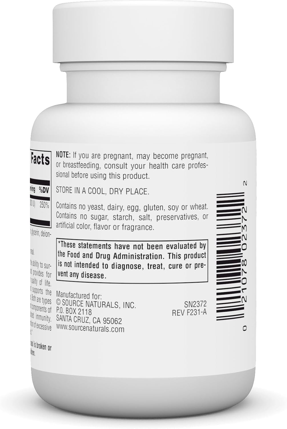 Source Naturals Wellness Vitamin D-3, Bioactive Form for Immune Health - görsel 3