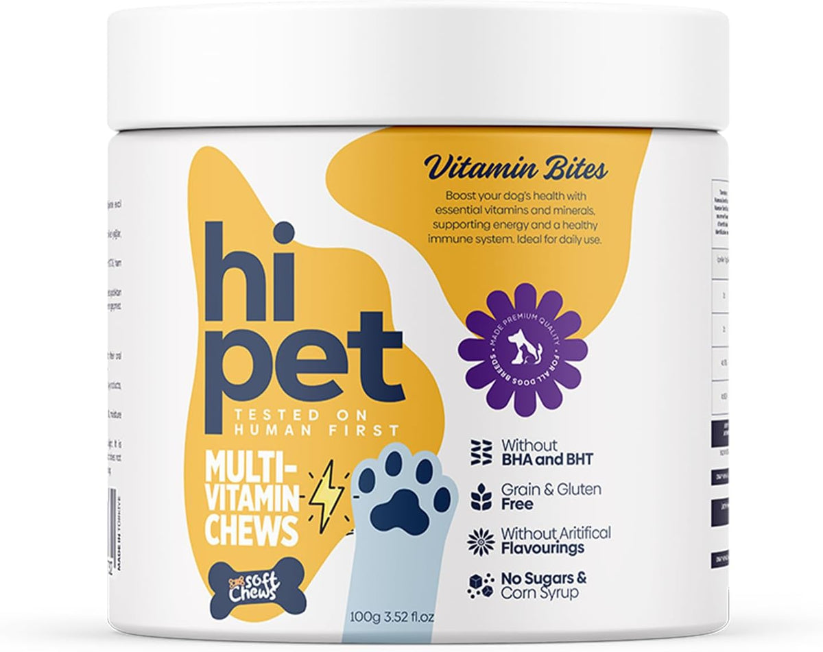 Hi Pet Multivitamin Bites for Dogs - Soft Chews - görsel 1