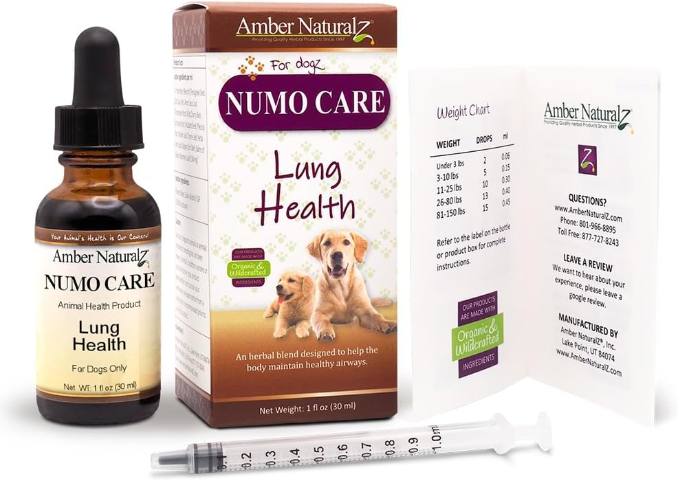 Amber NaturalZ Numo Care Respiratory Support for Dogs, 30 ml - görsel 6