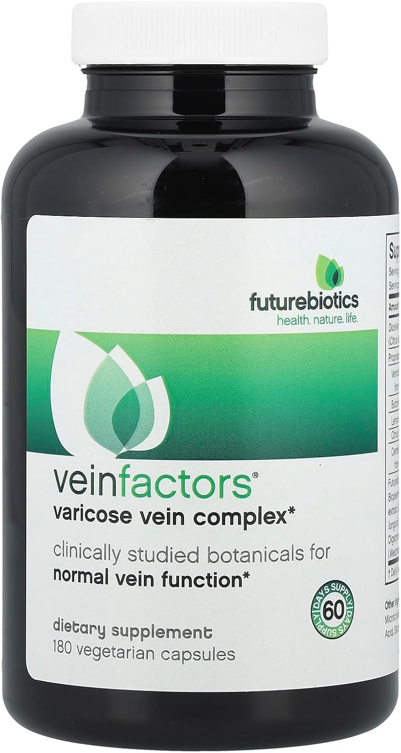 Futurebiotics VeinFactors, 180 Vegetarian Capsules - görsel 1