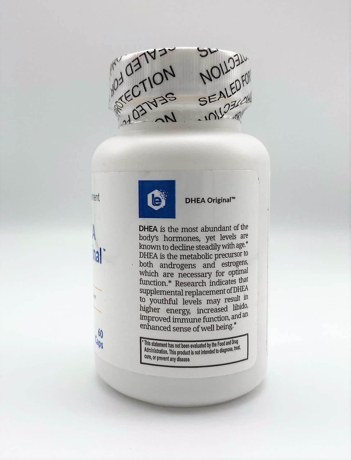 Life Enhancement DHEA Original – 25 mg DHEA Supplement with Vitamin C - görsel 2