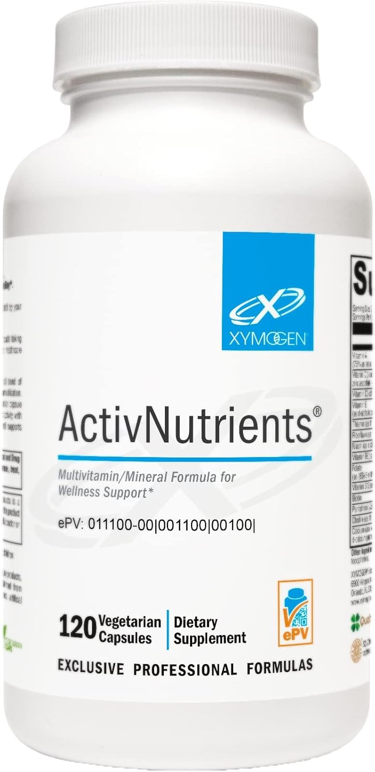 XYMOGEN ActivNutrients - Multivitamin & Multimineral Formula - 120 Capsules - görsel 1