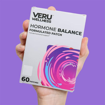 Veru Wellness Hormone Balance Patch - Myo Inositol & D-Chiro, 60 Patches | Women's Wellness