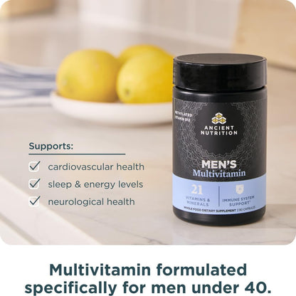 Ancient Nutrition Men's 3-Day Multivitamin, 90 Capsules