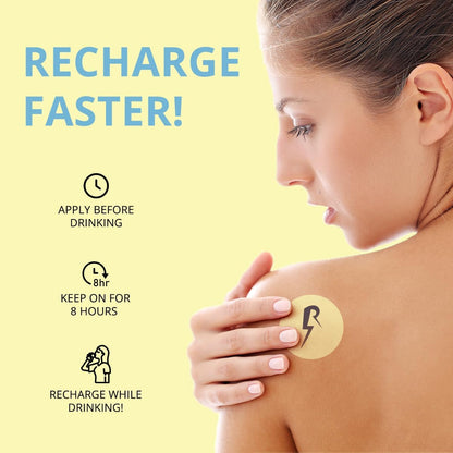 The Recharge Patch 24-Pack: Recovery Patches for Energy & Hydration