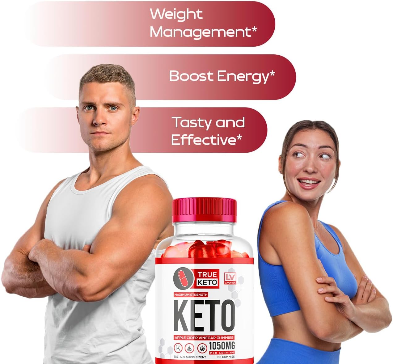 (3 Pack) True Keto ACV Gummies, True Keto Gummies, True Keto Advanced Apple Cider Vinegar Formula, True Gummies, 180 Gummies for 3 Months - görsel 2