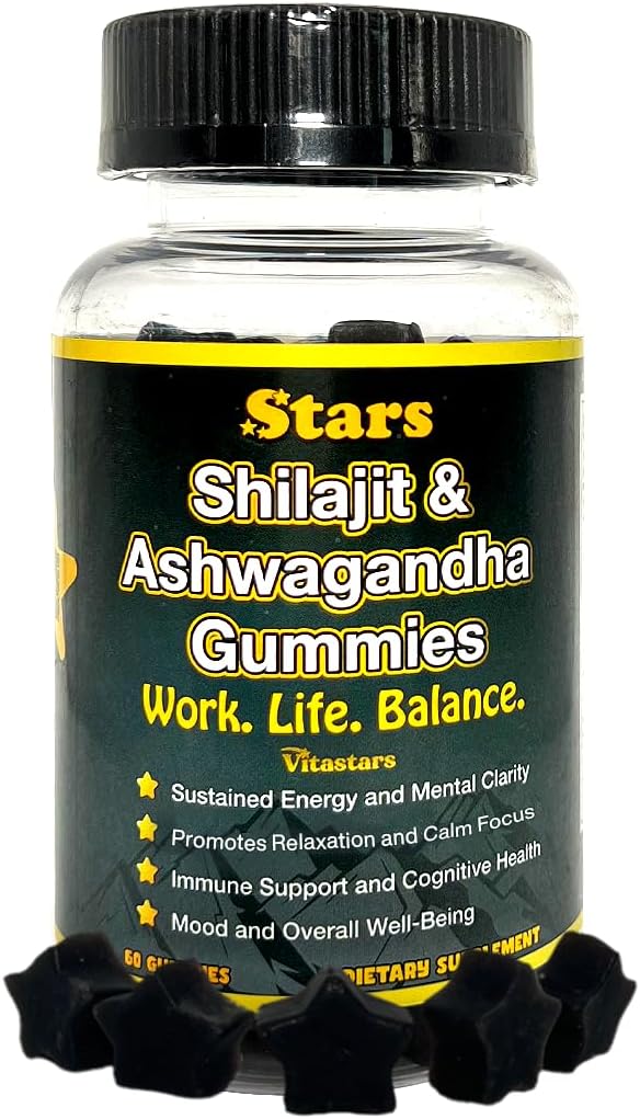 Vitastars Organic Sea Moss Gummies with Apple Cider Vinegar, Burdock Root & Bladderwrack - 3000 mg, 60 Gummies - görsel 5