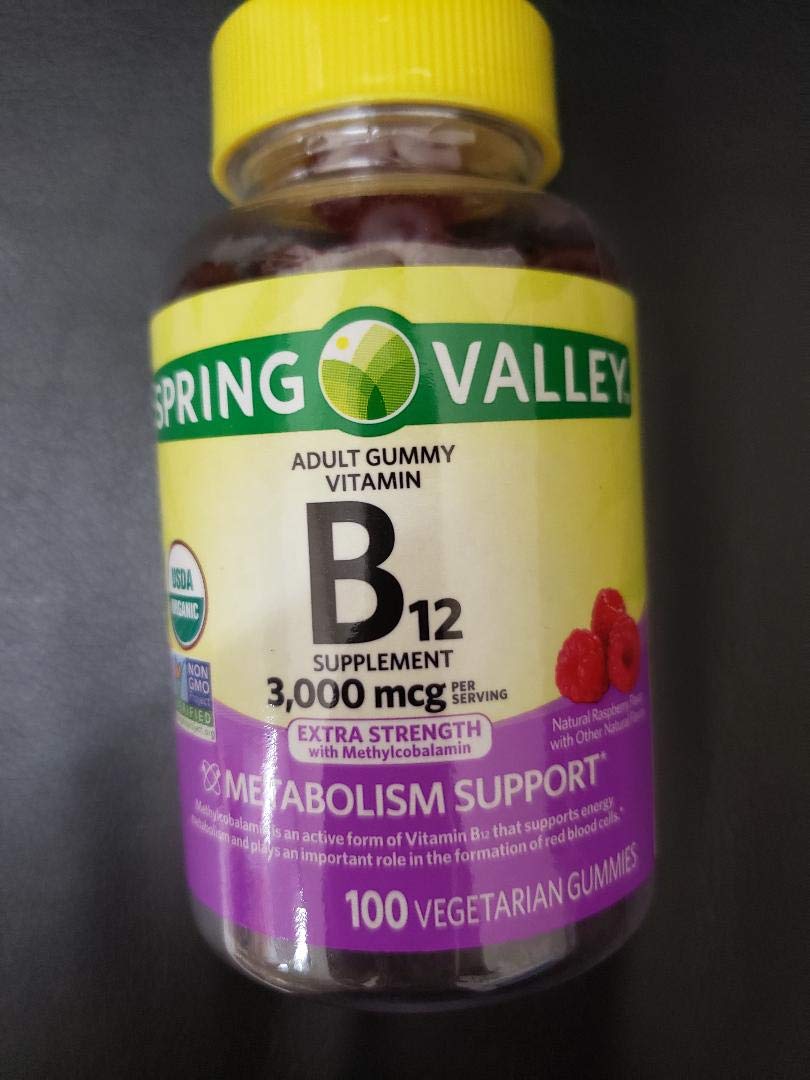 Spring Valley B12 3000 mcg Gummies, 100 Gummies - görsel 1