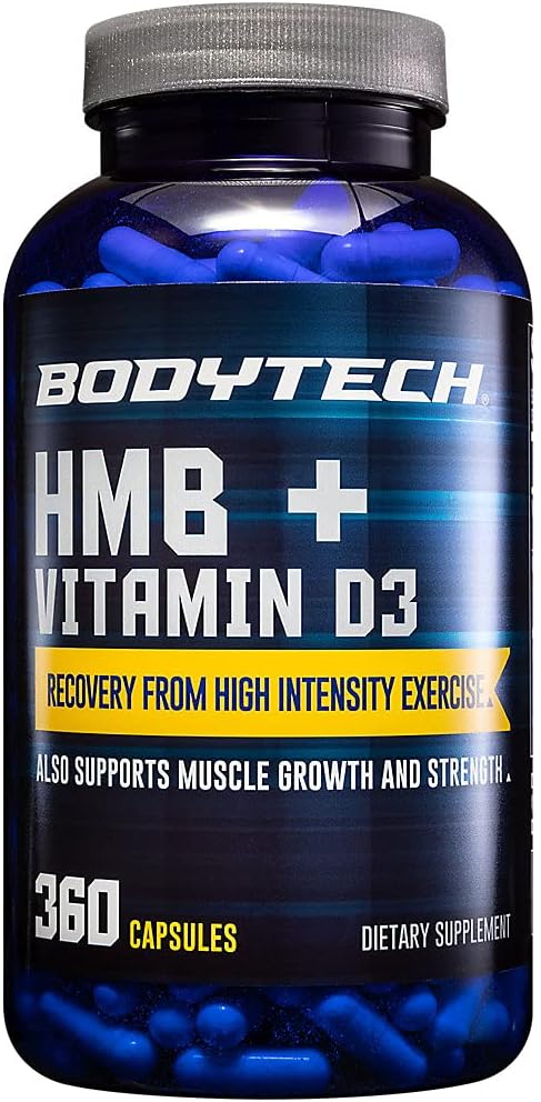 BodyTech HMB + Vitamin D3 - 120 Vegetable Capsules - görsel 5
