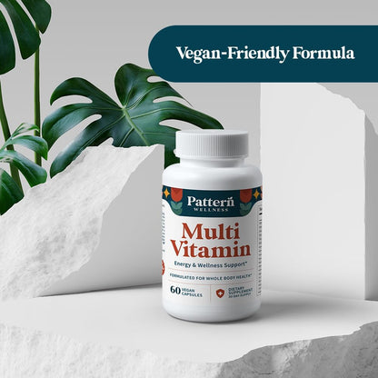 Pattern Wellness Multivitamin for Men & Women - 60 Vegan Capsules