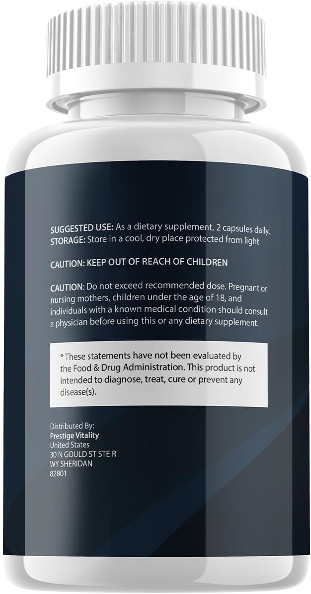 SynaBoost Brain Supplement Capsules – All-Natural Maximum Strength Formula for Memory and Focus (2 Pack, 120 Capsules) - görsel 3