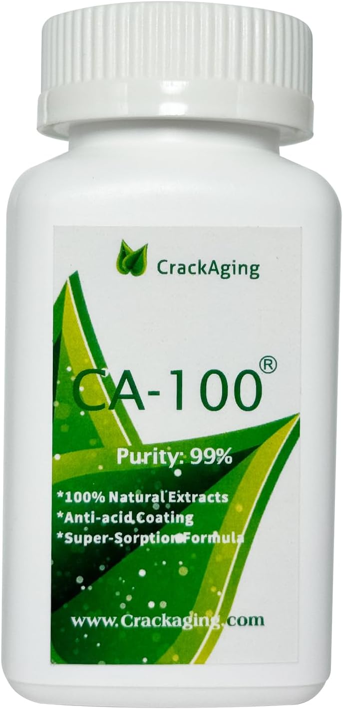 Crackaging Super-Absorption Cycloastragenol 98% (10mg per Capsule) (30 capsules per bottle, 6 bottles) - görsel 7
