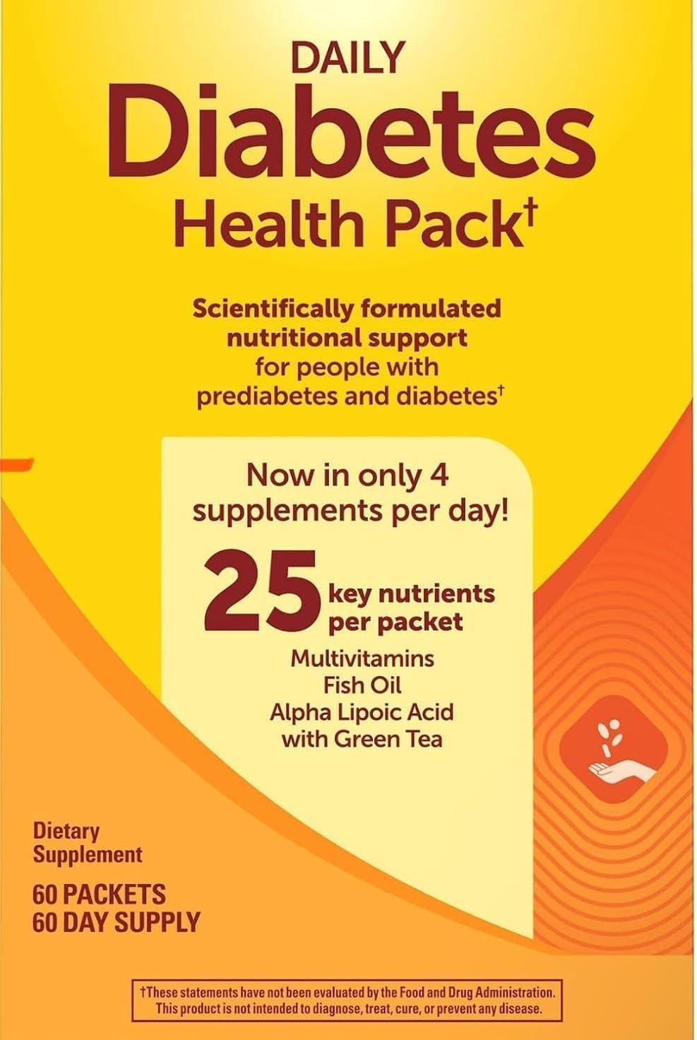 VLS Diabiets Health Pack, 60 Sachets - görsel 1