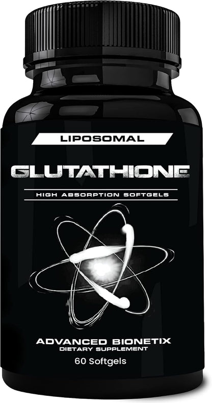 Advanced Bionetix 850mg Liposomal Glutathione Supplement – 60 Softgels