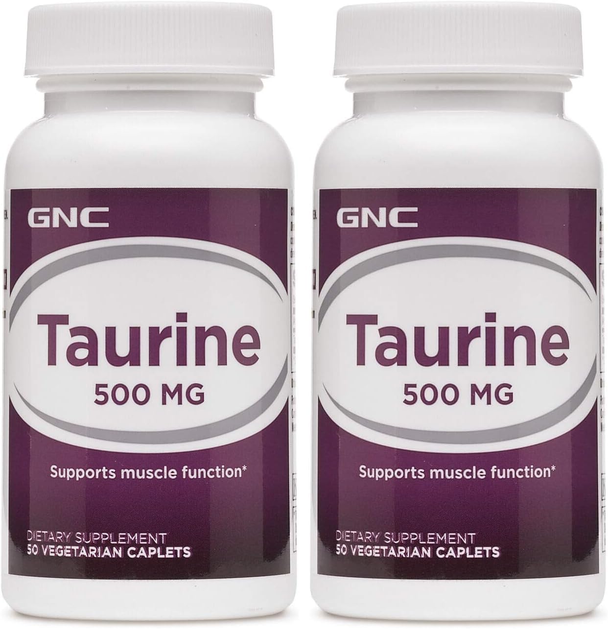 GNC Taurine 500mg, 50 Caplets - görsel 4