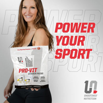 Undefined Nutrition Pro-VIT by Brian Shaw – All-in-One Vitamin & Mineral Supplement Pack (30 Day Supply)