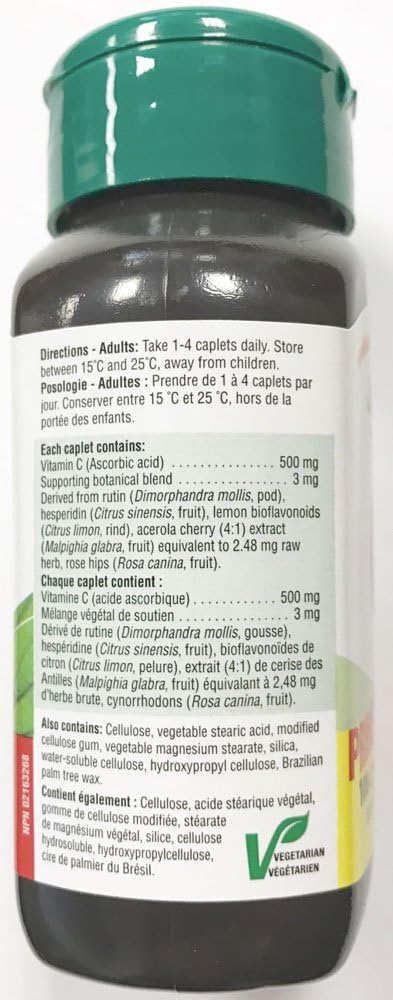 Jamieson Vitamin C 500mg Bonus Size 100+20 Caplets - görsel 2