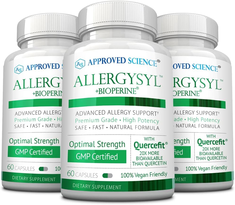 Approved Science Allergysyl – Seasonal Allergy & Immune Support – 360 Capsules - görsel 7