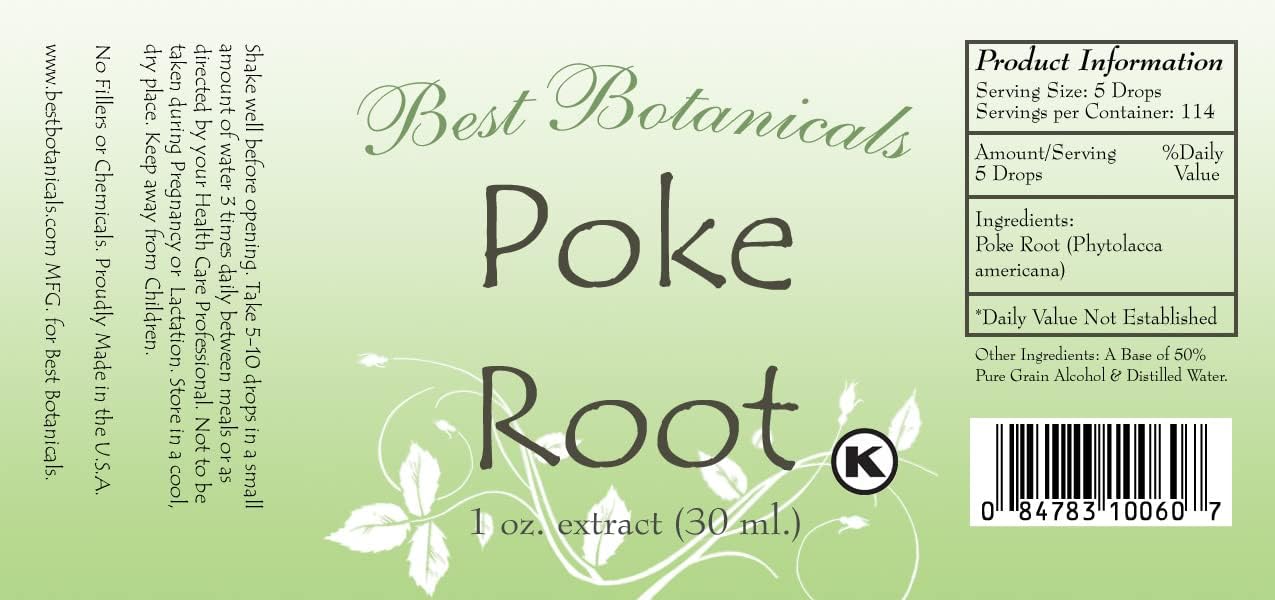 Poke Root Extract 1 oz. - görsel 5