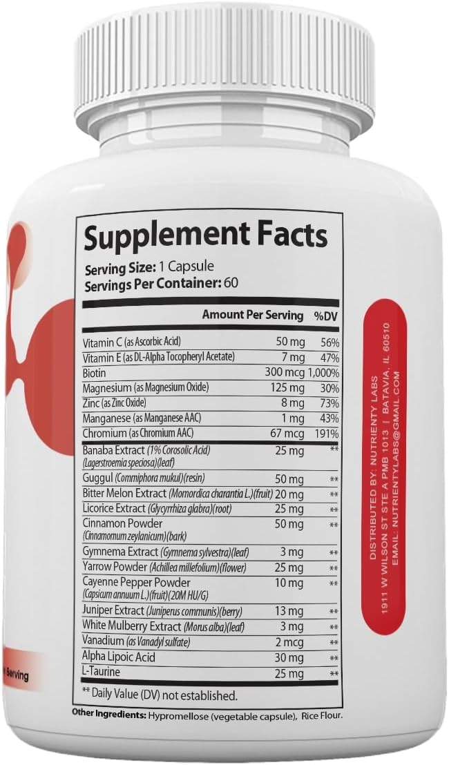 Zonata Official Glycogen Blood Balance Premium Formula, Glycogen Capsules, 60 Count - görsel 2