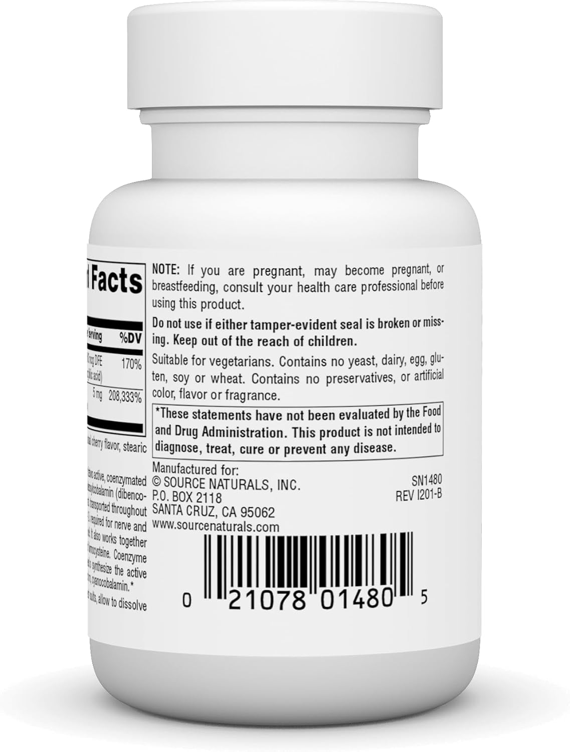 Advanced B-12 Complex, 5 mg - 30 Lozenges - görsel 3