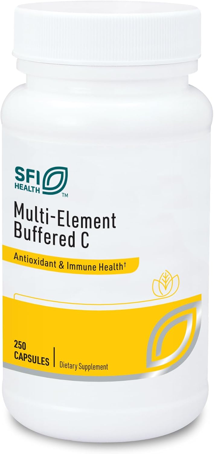 Klaire Labs Buffered Vitamin C Capsules with Quercetin Bioflavonoids & L-Glutathione - görsel 1