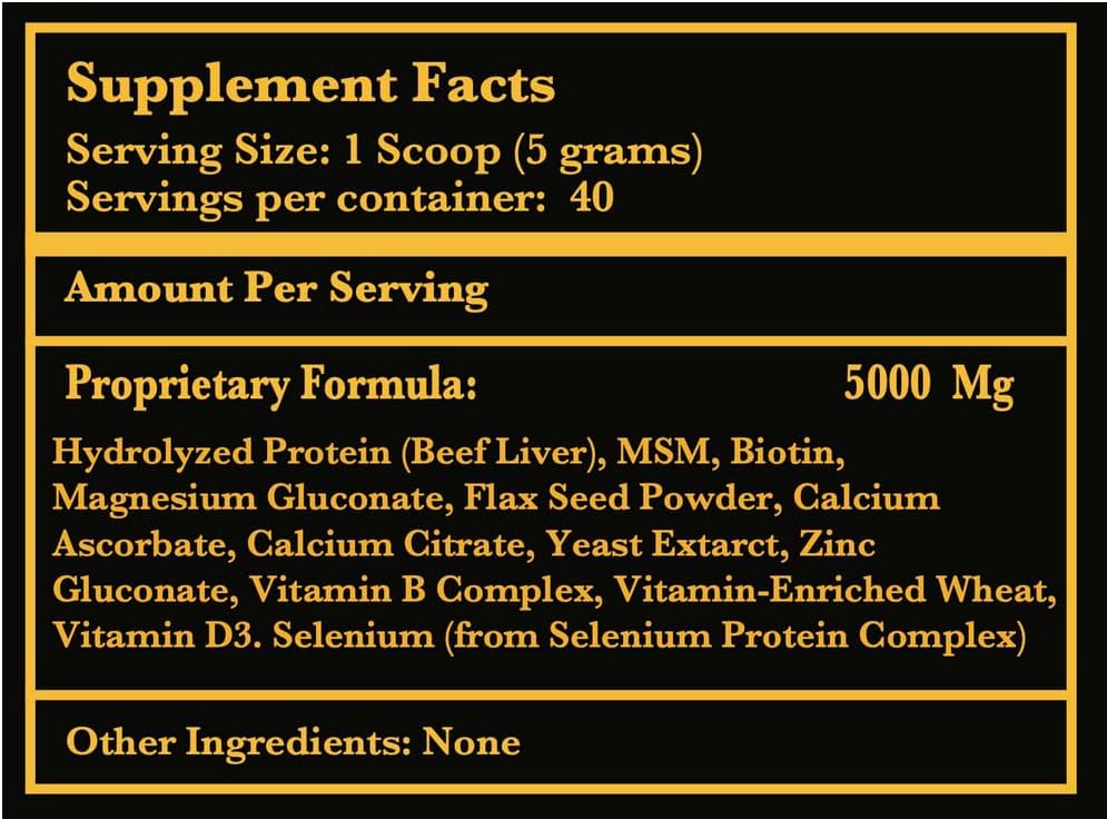 Lexelium Dermatitis Skin and Coat Supplement for Dogs and Cats - Promotes Healthy Skin and Coat, Helps with Itching and Dry Skin - Natural Powder Formula - 200g - görsel 6