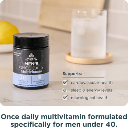Ancient Nutrition Men's 1-Day Multivitamin, 30 Tablets