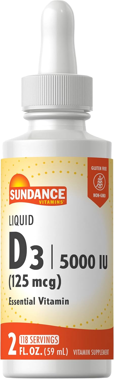 Sundance Vitamin D3 1000 IU - 300 Softgels - High Potency Essential Vitamin - Non-GM & Gluten-free - görsel 6