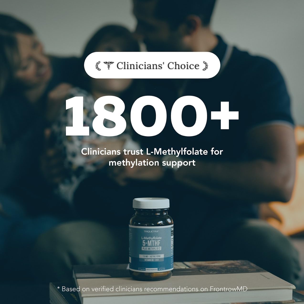 L Methylfolate 7.5mg plus Methyl B12 – Active 5-MTHF Form, MTHFR Supplement - görsel 6