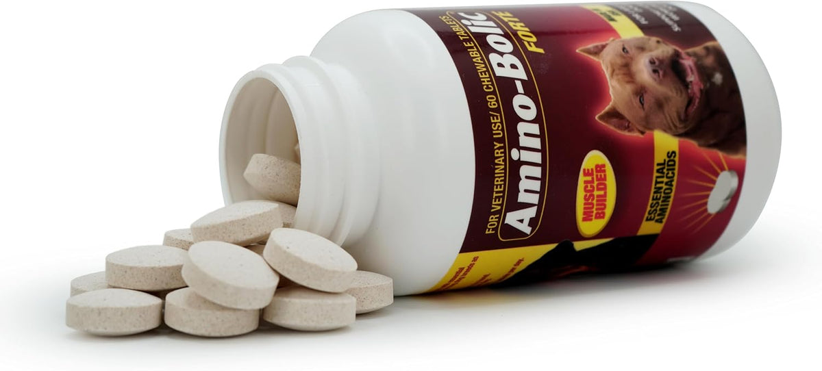 Amino-Bolic Forte Nutritional Supplement for Working Dogs (60 Chewable Tablets) - görsel 2