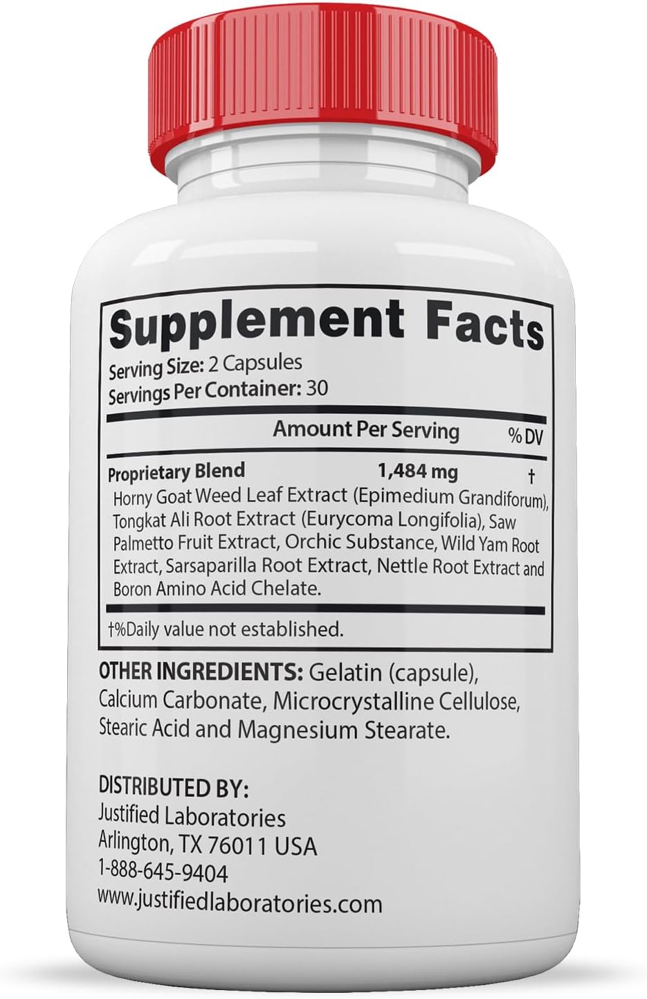 Vital Grow XL Capsules – 3 Pack, 1484mg Advanced Formula for Men (180 Capsules) - görsel 5