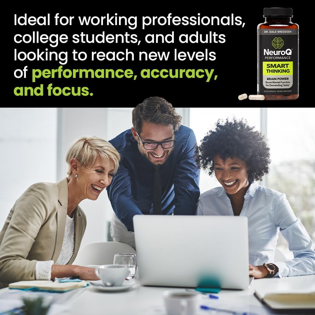 LifeSeasons NeuroQ - Smart Thinking Supplement - Brain Power and Mental Focus Booster - 60 Capsules - görsel 3