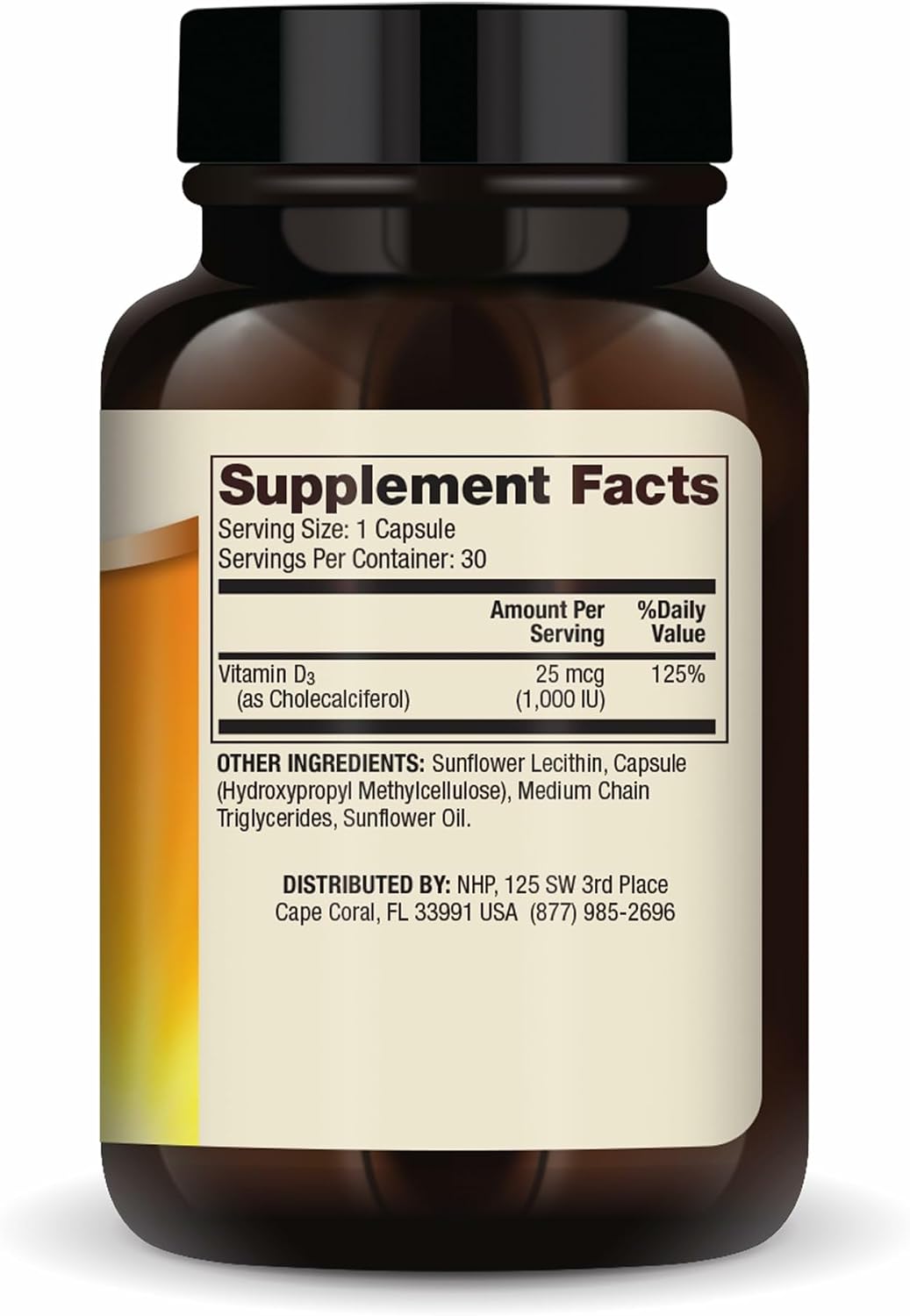 Dr. Mercola Liposomal Vitamin D3 - 1,000 IU - Bones, Immune & Muscle Support - 30 Capsules - görsel 2