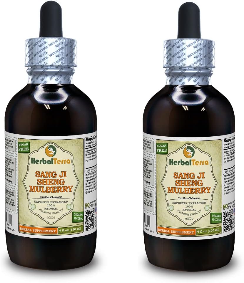 Sang Ji Sheng (Mulberry Mistletoe) Tincture, 2x4 fl oz (2x120 ml) - görsel 1