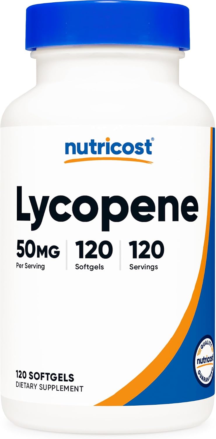 Nutricost Lycopene 50mg Softgels (60 Softgels) - görsel 6