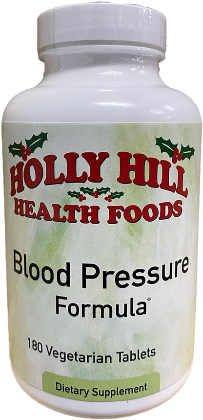 Holly Hill Health Foods Blood Pressure Formula, 180 Vegetarian Tablets