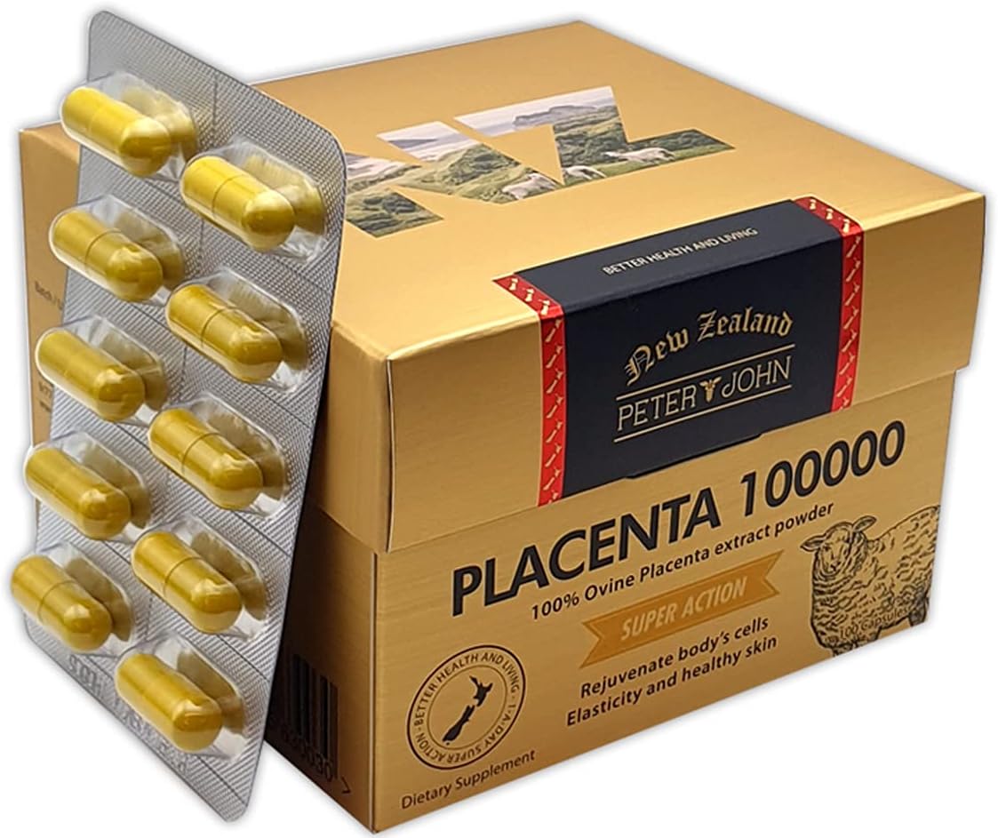 HEALTHFARM Ovine Placenta 100000 - 100 Capsules - görsel 5